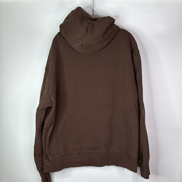 Shaka Wear Brown Hooded Sweatshirt Size Large - Picture 4 of 12